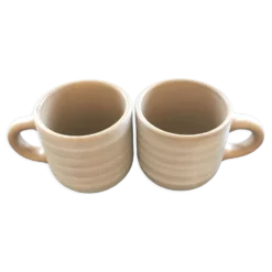 Paire de mugs grès Niderviler