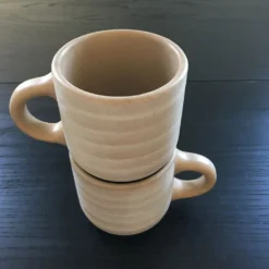 Paire de mugs grès Niderviler