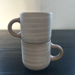 Paire de mugs grès Niderviler