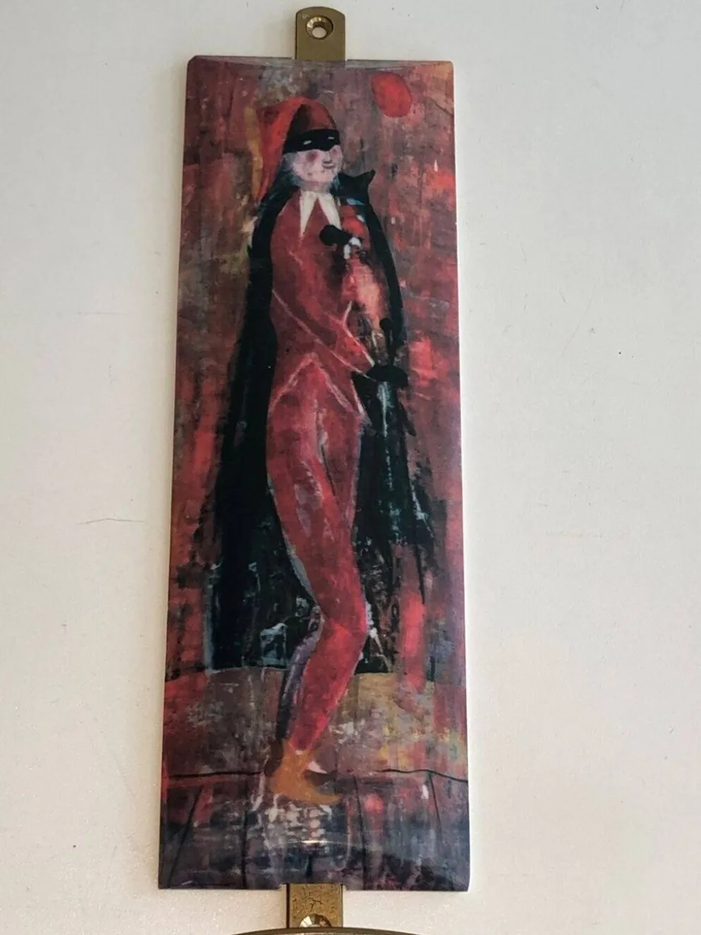 Paire de patères Commedia dell’Arte dans le Goût de Fornasetti, Italie, vers 1970