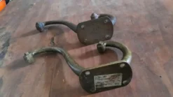Paire de patères en bronze