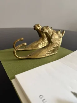 Paire de patères en bronze - Italie, années 1950