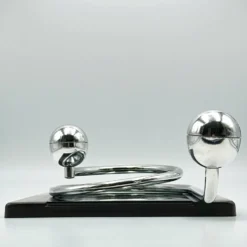 Paire de patères Space Age italiennes avec miroir Goffredo Reggiani des années.