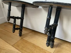 Paire de petites consoles d applique fin 19 Eme siècle