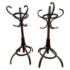 Paire de porte manteaux miniatures style Bauman