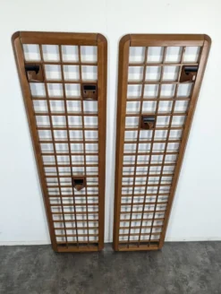 Paire de portemanteaux modulables italiens