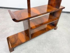 Paire de rares étagères à gradins / séparateurs de pièces de style Art Déco ancien