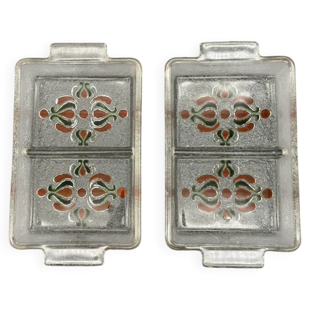 Paire de raviers Fabiola par Walther Glas – années 1970
