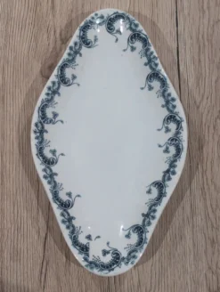 Paire de Raviers Saint Amand Hamage Byzantin Terre de Fer 24cm