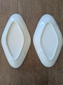 Paire de raviers terre de fer Salins
