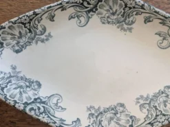 Paire de raviers terre de fer Salins