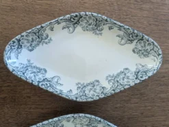 Paire de raviers terre de fer Salins