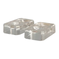 Paire de salerons en cristal