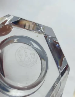 Paire de salerons en cristal Baccarat