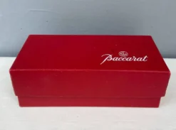 Paire de salerons en cristal Baccarat
