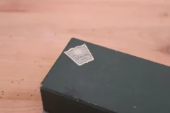 Paire de salerons en cristal Daum France avec coffret et cuillère