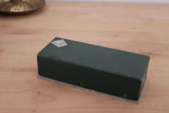 Paire de salerons en cristal Daum France avec coffret et cuillère