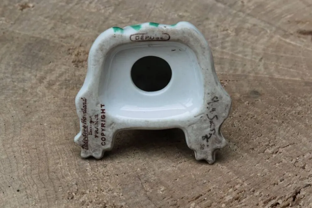 Paire de salière poivrière Edouard Marcel Sandoz pour Haviland