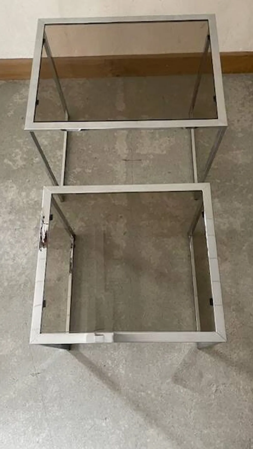Paire de table gigogne