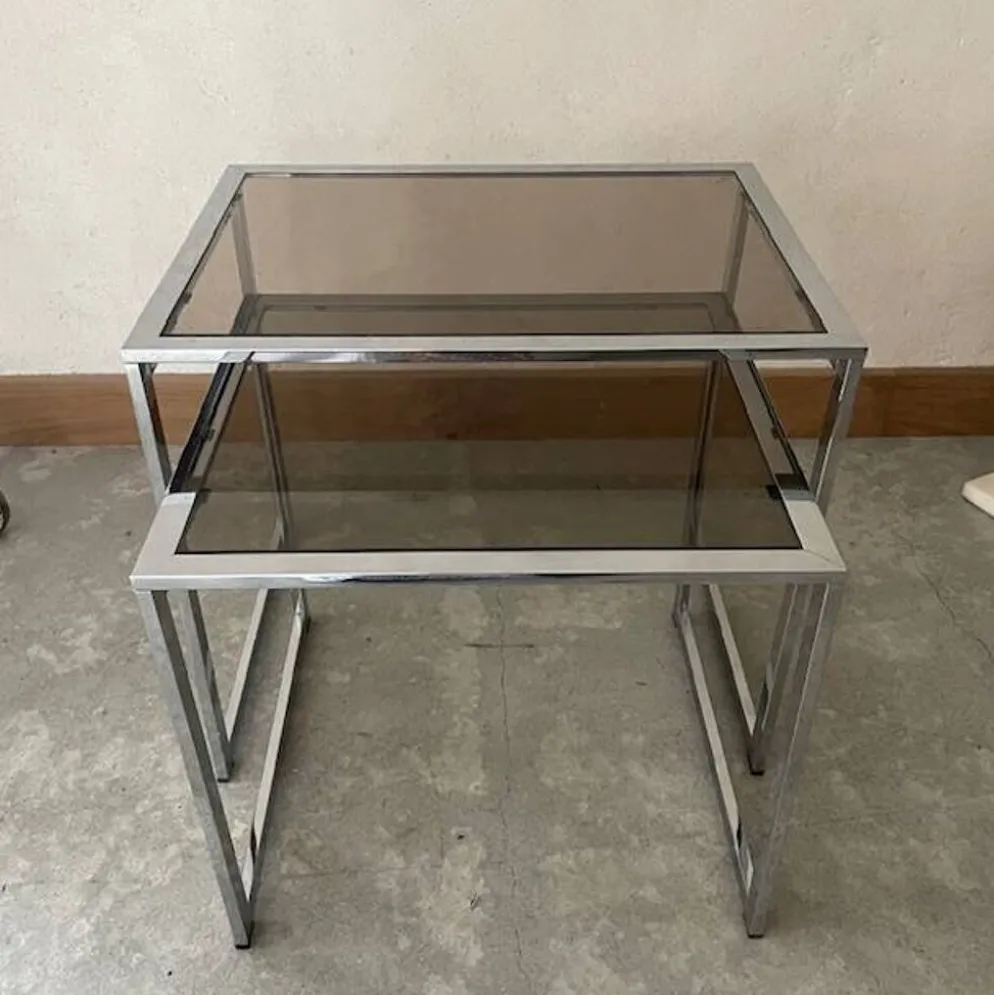 Paire de table gigogne