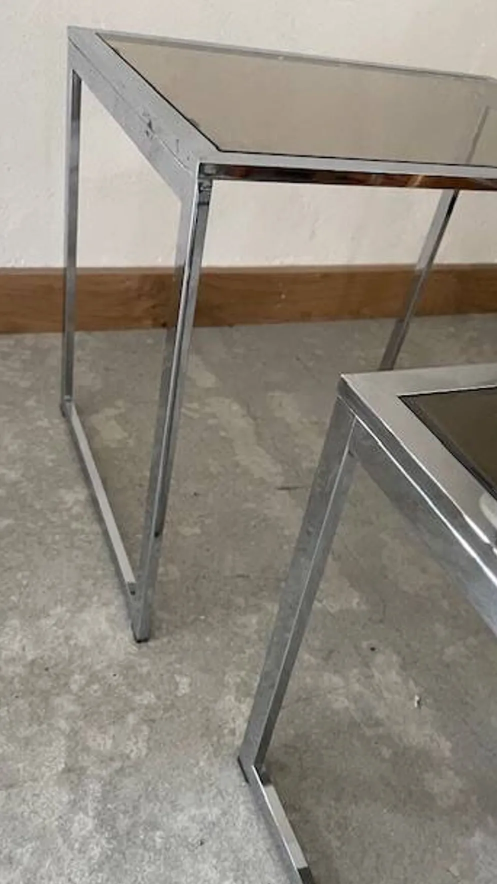 Paire de table gigogne