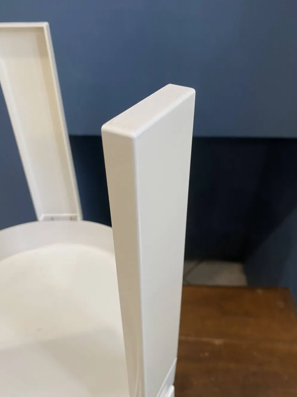 Paire de tables basse appoint chevet gigogne ronde Marc Held pour Prisunic