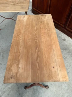 Paire de tables de bistrot début XXème