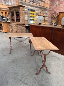 Paire de tables de bistrot début XXème