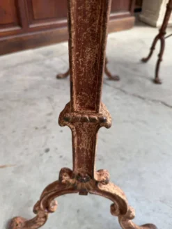 Paire de tables de bistrot début XXème