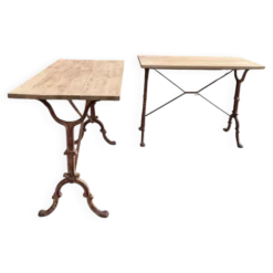 Paire de tables de bistrot début XXème