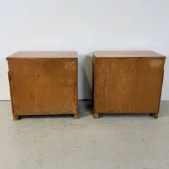 Paire de tables de chevet Art Déco, design épuré, années 1950