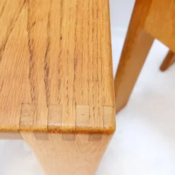 Paire de tables de chevet en chêne par Esko Pajamies pour Asko, Finlande, années 1960