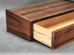 Paire de tables de chevet flottantes en palissandre danois, années 1960