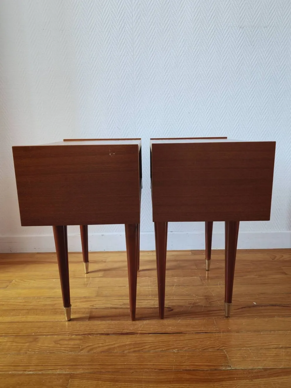 Paire de tables de chevet Mid-Century