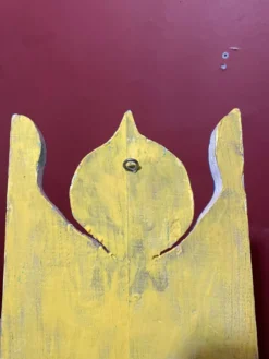 Paire de tables de chevet ou étagères tunisiennes peintes à la main