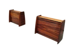 Paire de tables de chevet palissandre Melvin Mikkelsen, Danemark années 60