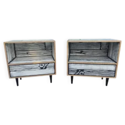Paire de tables de chevet WrongWoods – Sebastian Wrong & Richard Woods