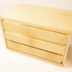 Paire de tables de nuit vintage en parchemin par Aldo Tura, années 1960.