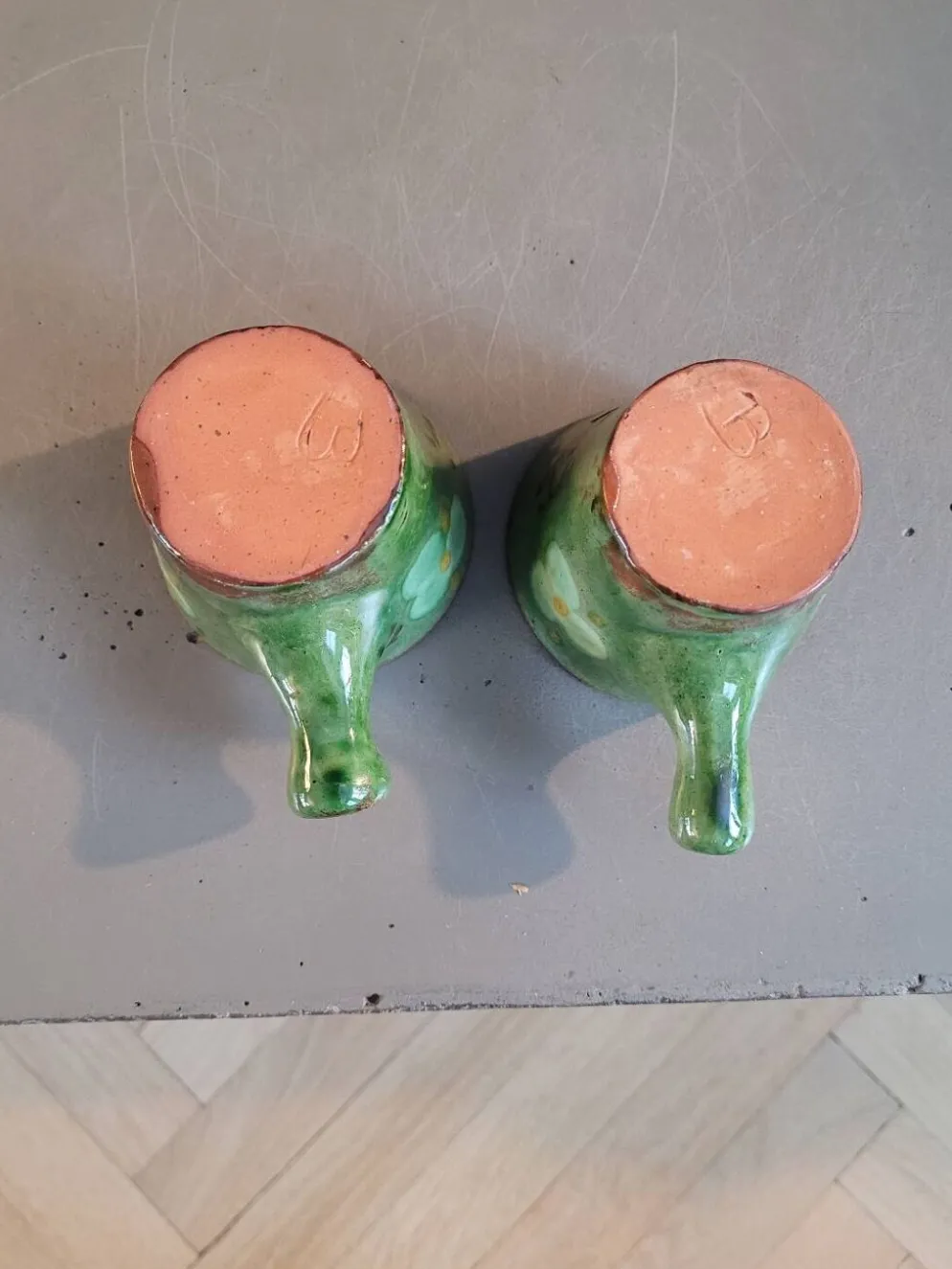 Paire de tasses à café en céramique