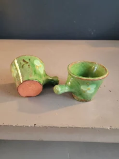 Paire de tasses à café en céramique