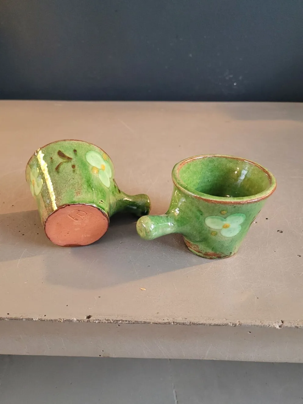 Paire de tasses à café en céramique