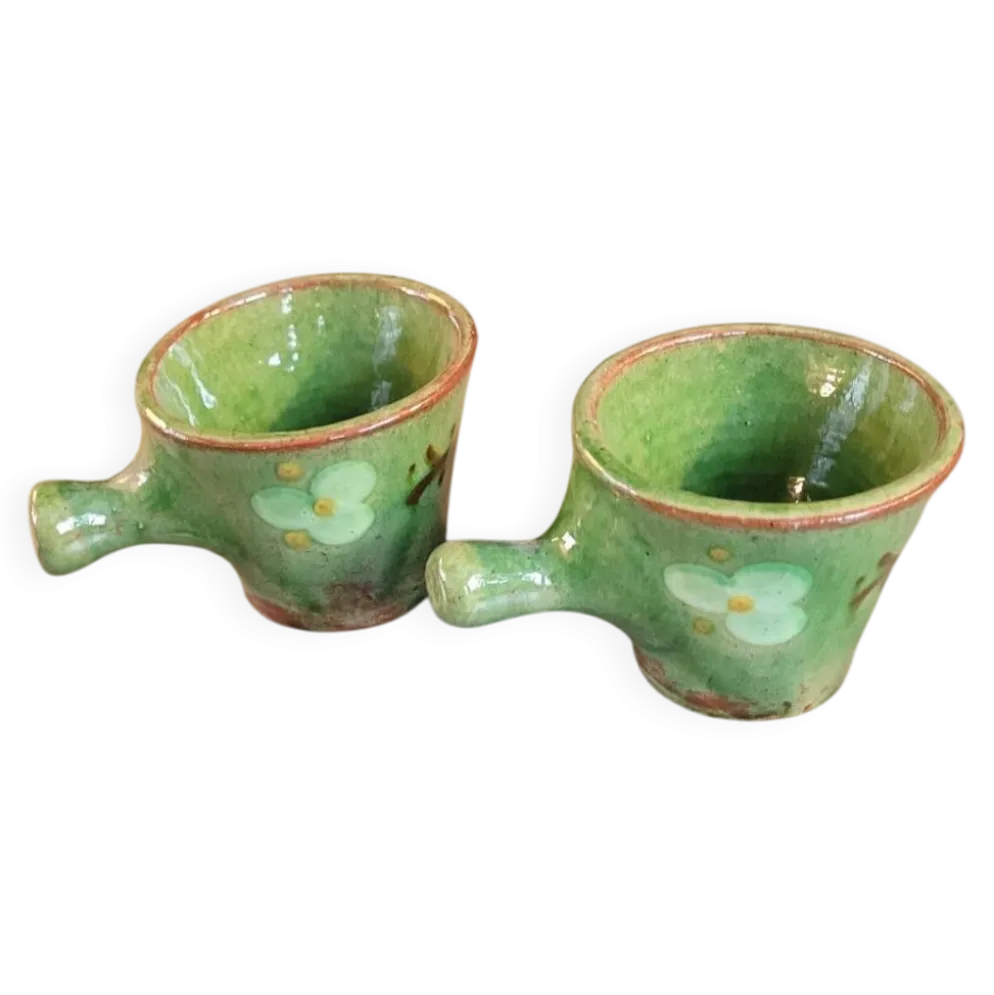 Paire de tasses à café en céramique