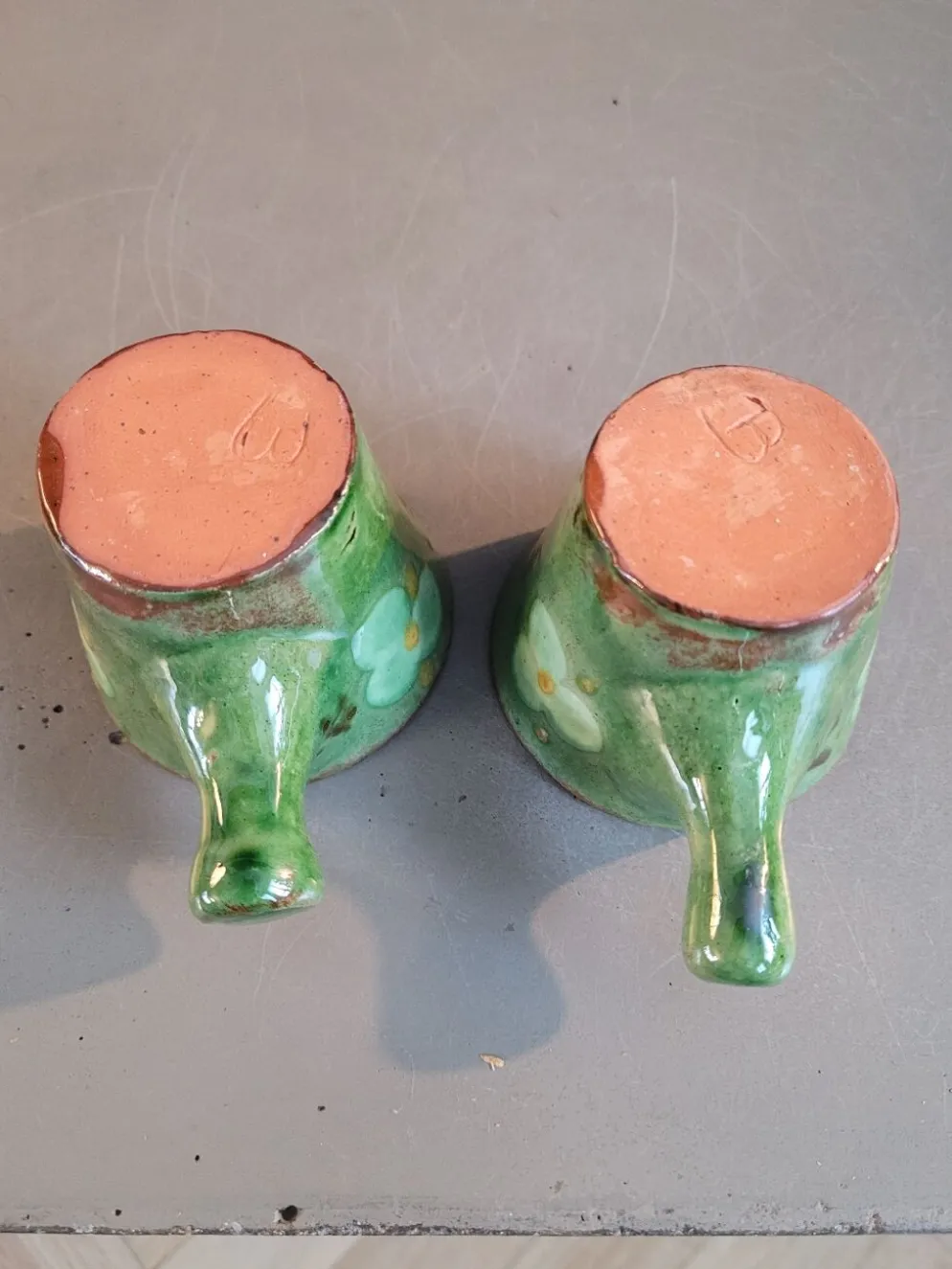 Paire de tasses à café en céramique