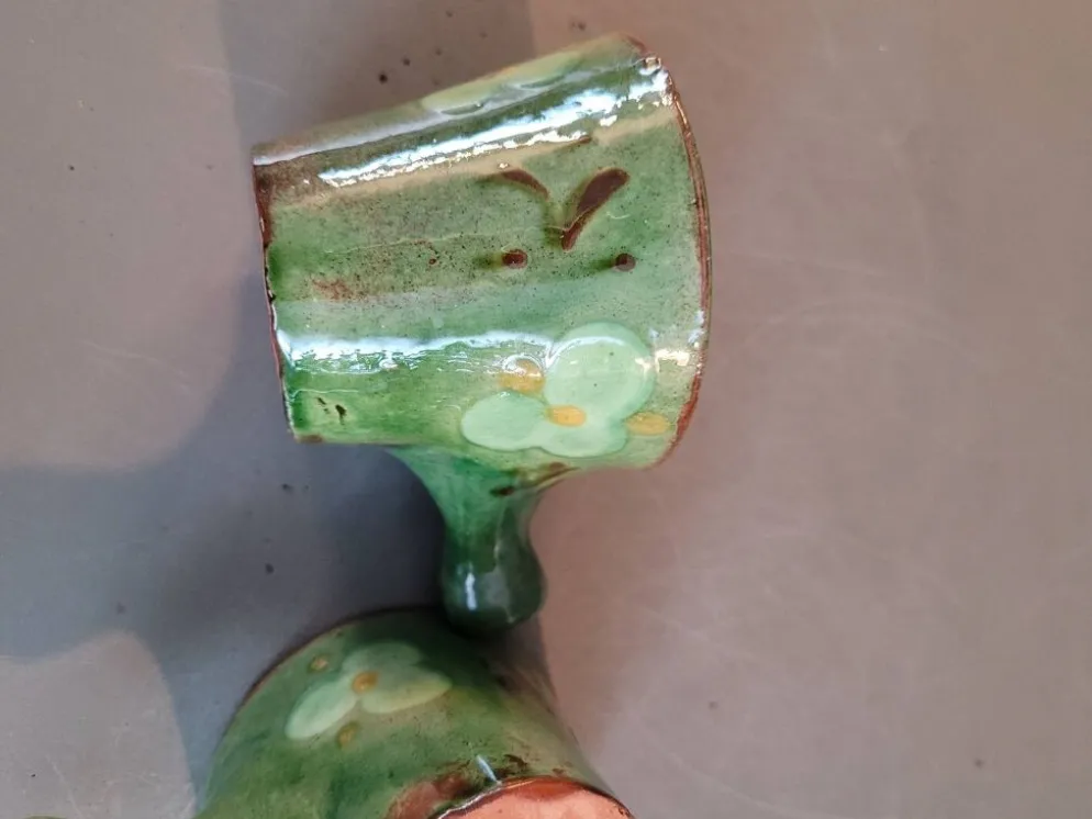 Paire de tasses à café en céramique