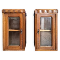 Paire de vitrines art déco, meubles anciens
