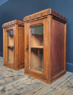 Paire de vitrines art déco, meubles anciens