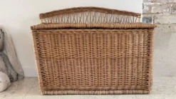 Panier COFFRE Rotin VINTAGE