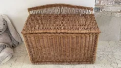 Panier COFFRE Rotin VINTAGE