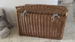 Panier COFFRE Rotin VINTAGE