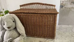 Panier COFFRE Rotin VINTAGE